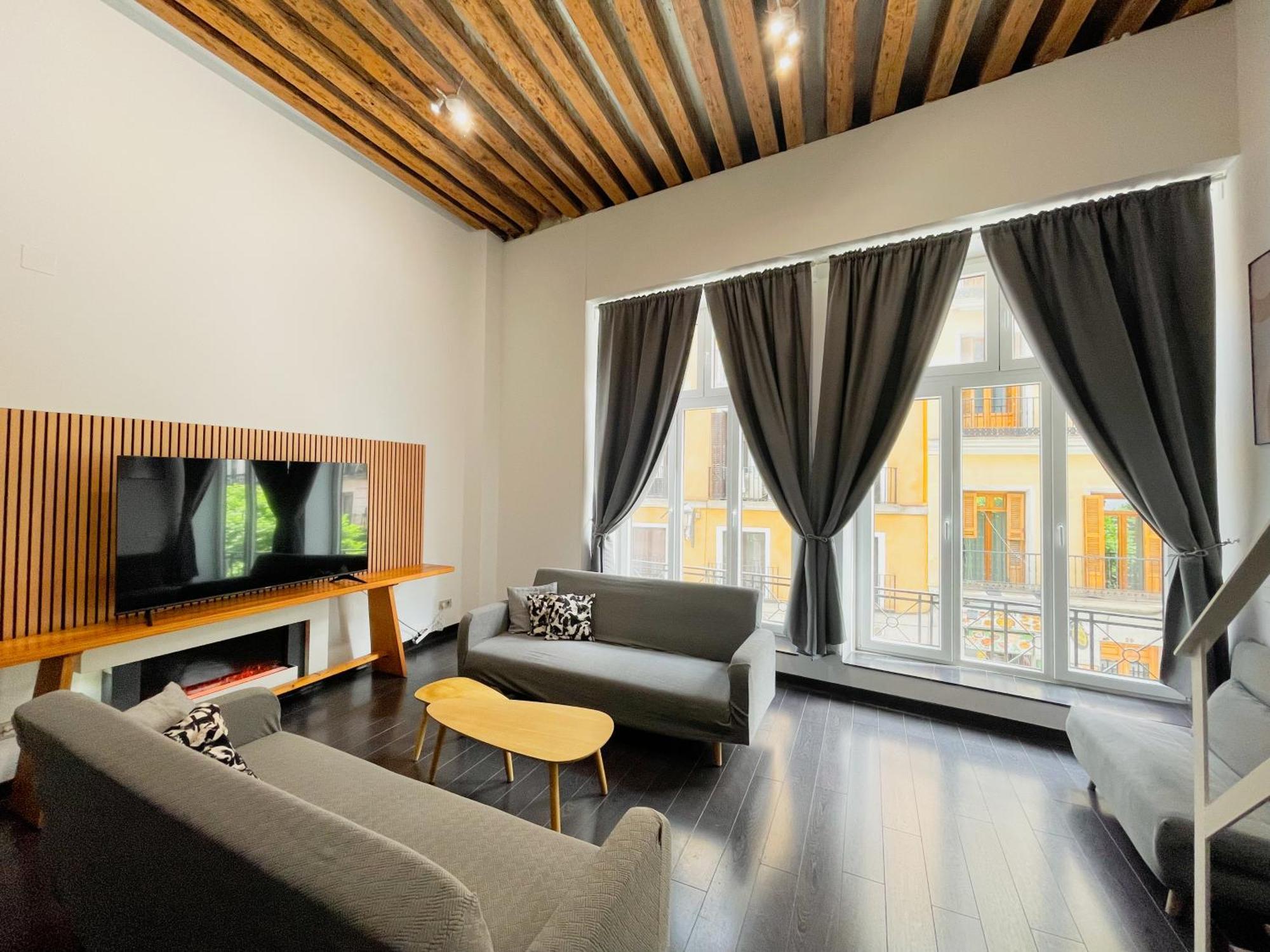Carretas Duplex Exterior Izquierda Lejlighed Madrid Eksteriør billede